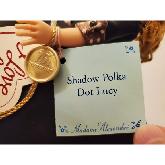VINTAGE I LOVE LUCY MADAME ALEXANDER SHADOW POLKA DOT 75TH ANNIVERSARY DOLL - Picture 13 of 15
